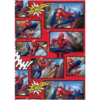 Spiderman Folded Gift Wrap | Spiderman Party Supplies NZ