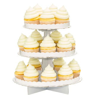 White Cupcake Stand | White Party Supplies