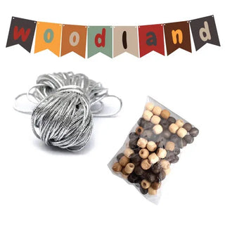 Woodland Necklace Making Kit | Craft Supplies | Party Supplies NZ