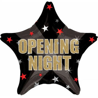 Hollywood Star Opening Night Foil Balloon | Hollywood Party Theme & Supplies | Anagram