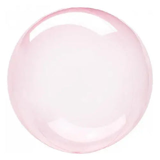 Crystal Clearz Balloon Petite Balloon - Dark Pink | Peppa Pig Party Theme & Supplies | Anagram