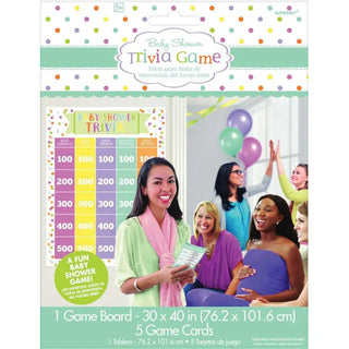 Amscan | Baby Shower Trivia Game | Baby Shower Party Theme & Supplies