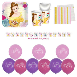 Beauty and the Beast Party Essentials for 8 - SAVE 40%