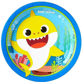 Baby Shark Lunch Plates | Baby Shark Party Supplies