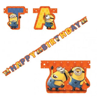 Minions Happy Birthday Banner | Minions Party Supplies