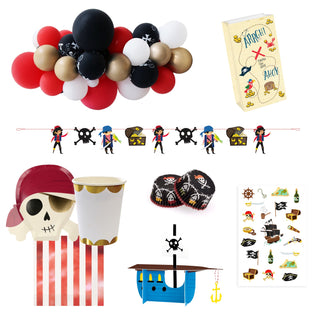 Deluxe Pirate Party Pack for 8