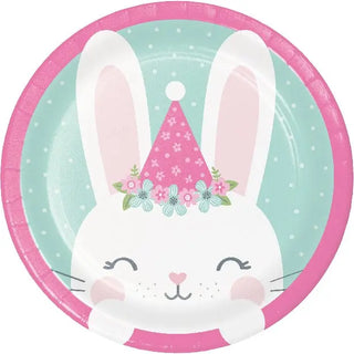 Creative converting | baby bunny lunch plates | easter party supplies 