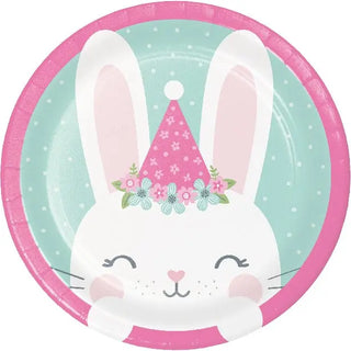 Creative converting | baby bunny lunch plates | easter party supplies 