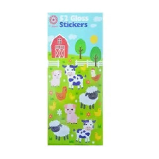Farm Animals Stickers WEB5659 | Farm Yard Party Theme & Supplies | World Greetings
