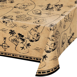 Pirate Treasure Map Tablecover | Pirate Party Supplies