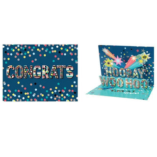 Congratulations Card - Paper Pop up Card