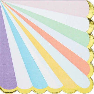 Pastel Celebrations Napkins - Lunch | Pastel Party Theme & Supplies | Amscan