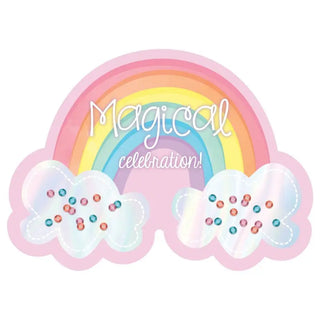 Magical Rainbow Invitations | Rainbow Party Supplies