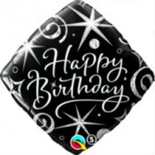 Qualatex | Elegant Happy Birthday Foil Balloon