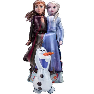 Frozen 2 Elsa Anna & Olaf Airwalker Foil Balloon
