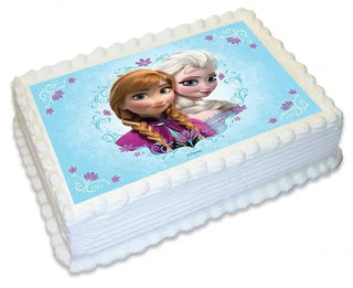 Frozen Edible Cake Image - A4 Size | Frozen Party Theme & Supplies