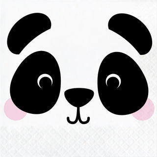 Panda Face Napkins - Lunch | Creative Converting