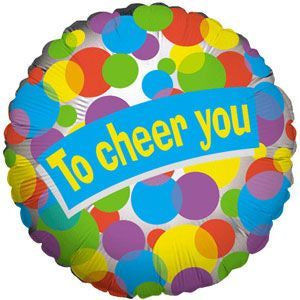 Betallic | To Cheer You Foil Balloon | Rainbow foil balloon