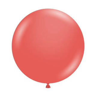 Tuftex | 60cm Giant Aloha Coral Balloon | Coral Party Supplies NZ