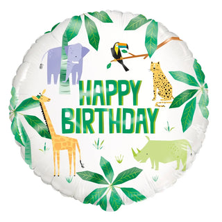 Sims | Animal Safari foil balloons | Animal safari party supplies