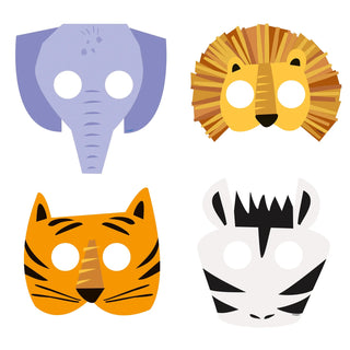 Sims | Animal Safari masks | Animal safari party supplies
