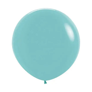 Tuftex | Giant Aquamarine Balloon 60cm | Turquoise Party Supplies NZ