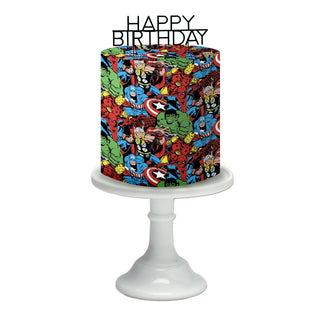 Avengers Edible Cake Wrap | Avengers Party Supplies NZ