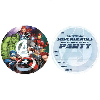 Avengers Invitations | Avengers Party Supplies NZ