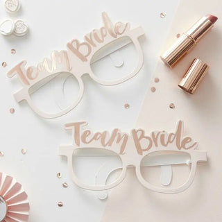Ginger Ray | Team Bride Glasses | Bridal Shower Supplies