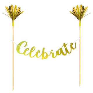 Celebrate Cake Topper | Celebration Cake Decorations