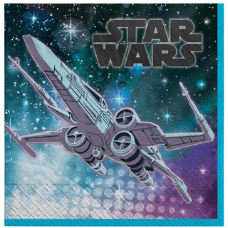 Star Wars Galaxy Lunch Napkins | Star Wars Party Supplies