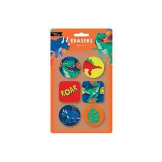 Roar Dinosaur Eraser Set | Dinosaur Party Theme & Supplies