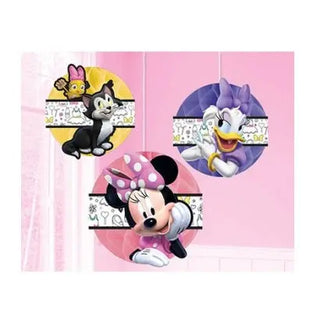 Amscan | Minnie Mouse Happy Helpers Honeycomb Decoration | Minnie Mouse Party Supplies NZ