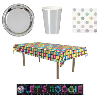 Disco Party Essentials for 8 - SAVE 11%