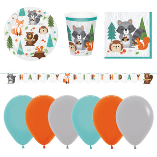 Woodland Party Essentials for 8 - SAVE 10%