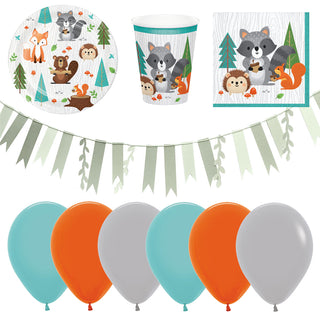 Woodland Party Essentials for 8 - SAVE 10%