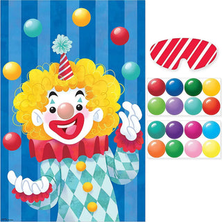 Carnival Clown Party Game | Circus Party Supplies