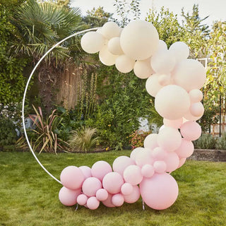 Ginger Ray | Nude & Pink Balloon Arch Kit | Pink Party Supplies NZ