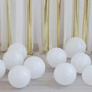 Ginger Ray | White Mini Balloons | White Party Supplies NZ