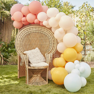 Ginger Ray | Muted Pastel Balloon Arch | Pastel Party Supplies NZ