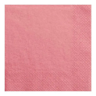 Baby Pink Napkins - Lunch 20 Pkt