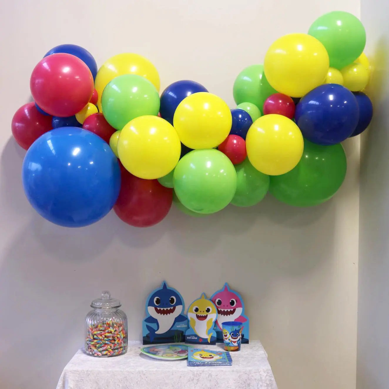 Baby Shark Balloon Garland by Pop Balloons
