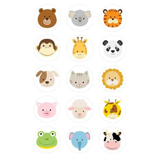 Baby Animal Edible Cupcake Images