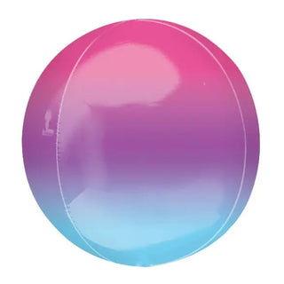 Anagram | Pink Purple Blue Ombre Orbz Balloon
