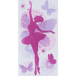 Fairy Party | Ballerina Party | Glitter Stickers | Wall Decals 