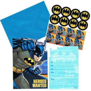 Batman Invitations | Batman Party Theme & Supplies