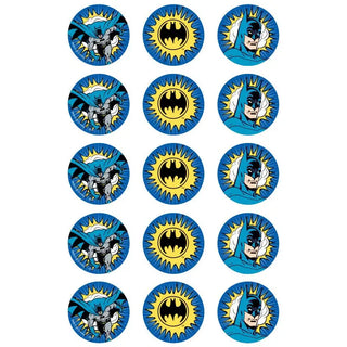 Batman Edible Cupcake Images | Batman Cake Decorations