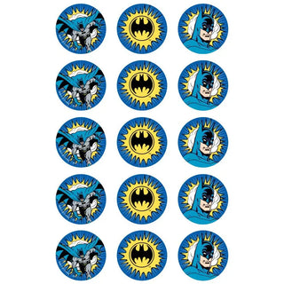 Batman Edible Cupcake Images | Batman Cake Decorations