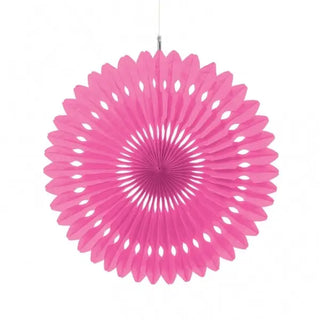 Amscan | 16 Inch Pink Fan Decoration | Pink Party Supplies NZ