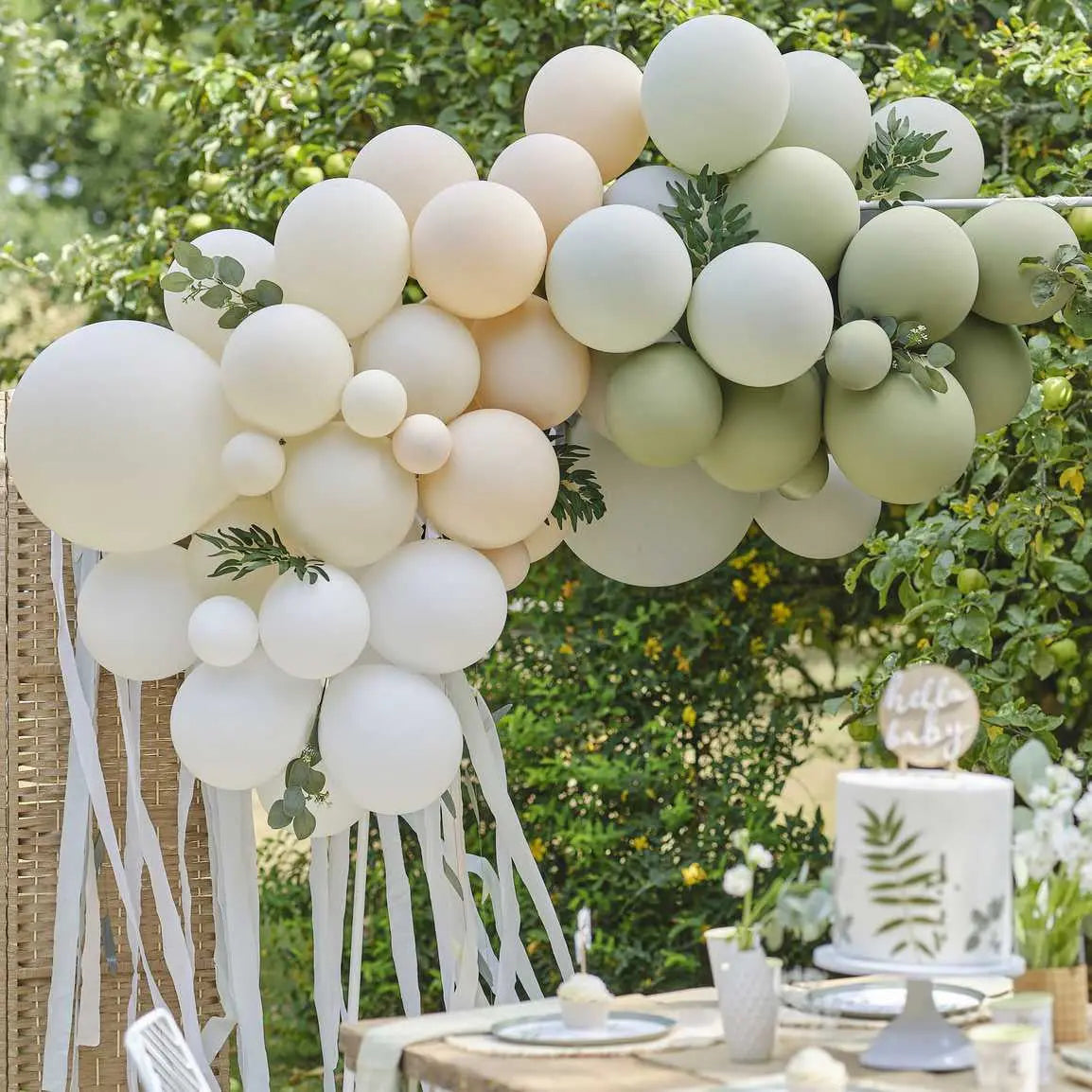 Balloon Arch Kit Garland Birthday Wedding Baby Shower Party Fortnite black  green